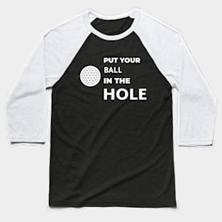 Golf Ball Baseball T-Shirt